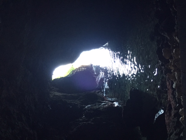 青の洞窟の最奥地