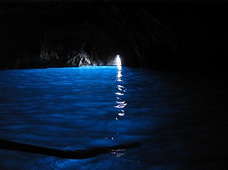 青の洞窟内部、かなり惚れました